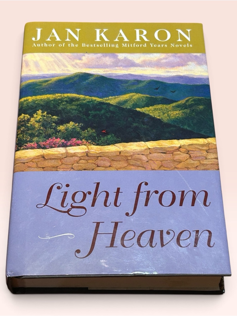 📚Jan Karon Light From Heaven Hardcover Book Club Edition Mitford Years